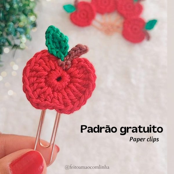 PDF Paper Clips - Maça (Arquivo Digital)